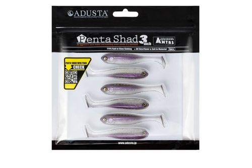 ADUSTA PENTA SHAD 109 WAKASAGI 3 '' / 7.5 cm /kpl6 na Arena.pl