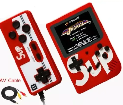 PRZENOŚNA MINI KONSOLA RETRO MARIO CONTRA TANK TETRIS PINBALL 400 GIER HIT na Arena.pl