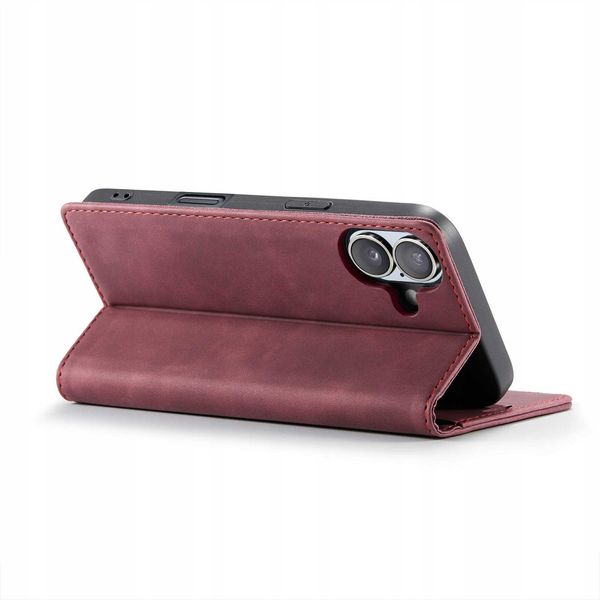 Spacecase Wallet Iphone 16 Plus Red zdjęcie 8