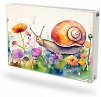 Mata magnetyczna magnes na grzejnik na wymiar ŚLIMAK NA ŁĄCE 60x100cm