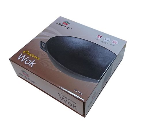 Wok Żeliwny 31cm KINGHOFF [KH-1109] na Arena.pl