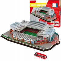 Puzzle 3D Stadion piłkarski Manchester United Old Trafford (138 elementów)