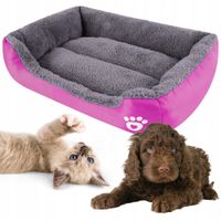 LEGOWISKO DLA PSA KOTA 80x65 POSŁANIE KANAPA SOFA XL RÓŻ