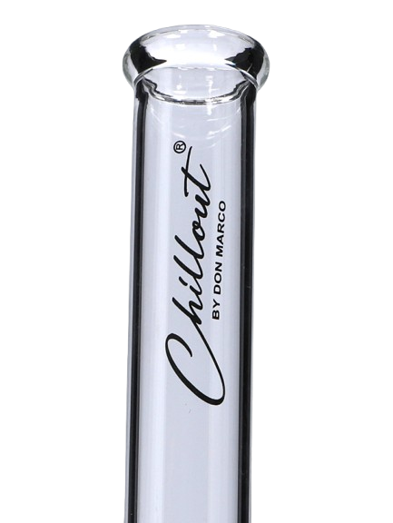 Bongo szklane Chillout 20 cm | Klasyczna fajka wodna z dzbankową bazą zdjęcie 4