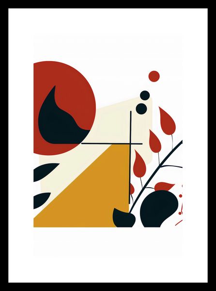 Plakat 40x60cm Ogień i Flora zdjęcie 3