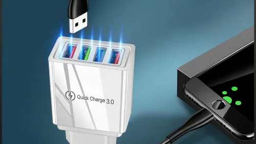 Ładowarka sieciowa 4x USB Quick Charge 3.0 biała 3,1A na Arena.pl