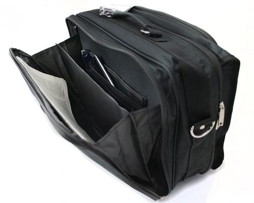 duża torba męska do pracy bellugio - czarna na Arena.pl