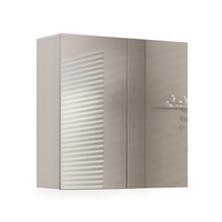 SZAFKA ŁAZIENKOWA STOJĄCA POD UMYWALKĘ ZLEW Z PÓŁKAMI REGAŁ Z DRZWIAMI 60CM