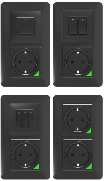 Pojedyncza ramka czarna seria RM PSMART zdjęcie 3