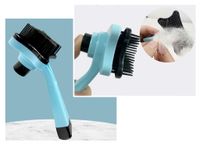 Szczotka samoczyszcząca do sierści czesania psa