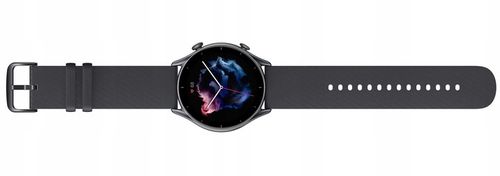 Zegarek Amazfit GTR 3 czarny grafitowy GPS Bluetooth smartwatch AMOLED na Arena.pl