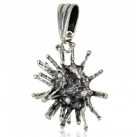 SREBRNY KOMPLET KULKI JEŻYKI OKSYDOWANE PRÓBA SREBRA 925 JEŻOWCE na Arena.pl