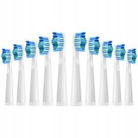 10 sztuk białych Końcówki Do Szczoteczki Dotyczy Fairywill FW2011