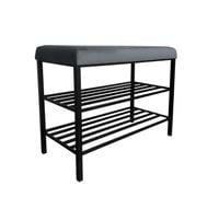 Szafka na buty Regał Półka stelaż czarny BL14