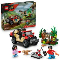 LEGO Jurassic World 76972 Ucieczka terenówką przed raptorem