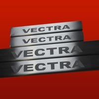 Listwa progowa OPEL/VAUXHALL VECTRA C Stal nierdzewna 304 mat 4szt