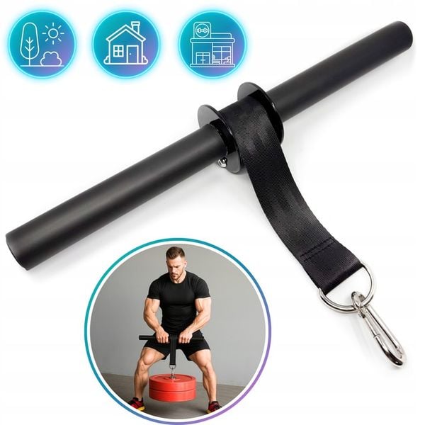 WRIST ROLLER DO ĆWICZEŃ MIĘŚNI PRZEDRAMION FOREARM BLASTER zdjęcie 2