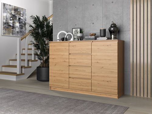 KOMODA 2D4S 140 - DĄB ARTISAN na Arena.pl