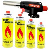 MARKOWY PALNIK GAZOWY 360° SUPER JAKOŚĆ LUTOWNICA + 4 GAZ KARTUSZ