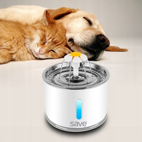 FONTANNA POIDEŁKO AUTOMATYCZNE DLA KOTA PSA CICHA + FILTR na Arena.pl