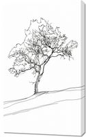 Obraz 60x100cm Drzewo w Zarysie