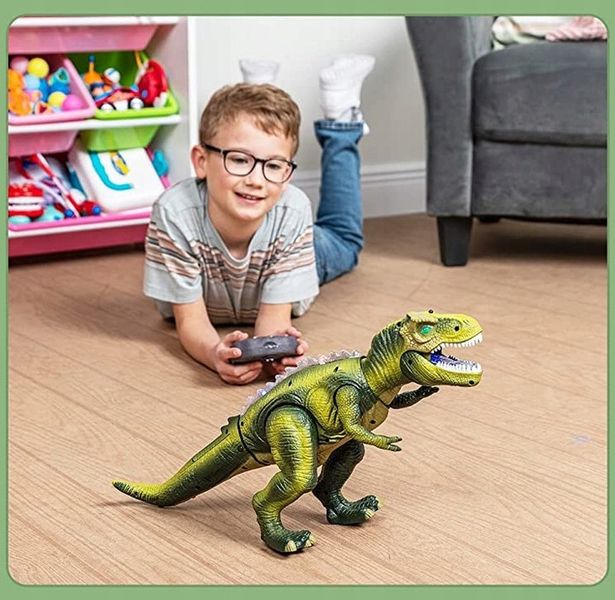 MEGA OGROMNY INTERAKTYWNY DINOZAUR T-REX ZDALNIE STEROWANY CHODZI RYCZY XXL zdjęcie 8