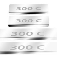 Listwa progowa CHRYSLER 300C MK2 300 C Stal nierdzewna 304 połysk 4szt