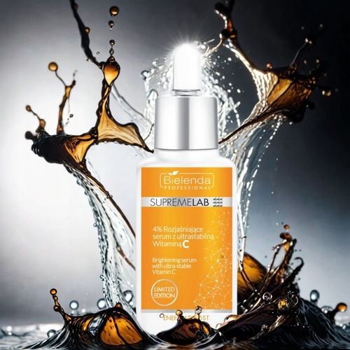 BIELENDA SERUM DO TWARZY SUPREMELAB 4% ROZJAŚNIAJĄCE Z WITAMINĄ C 30ML na Arena.pl