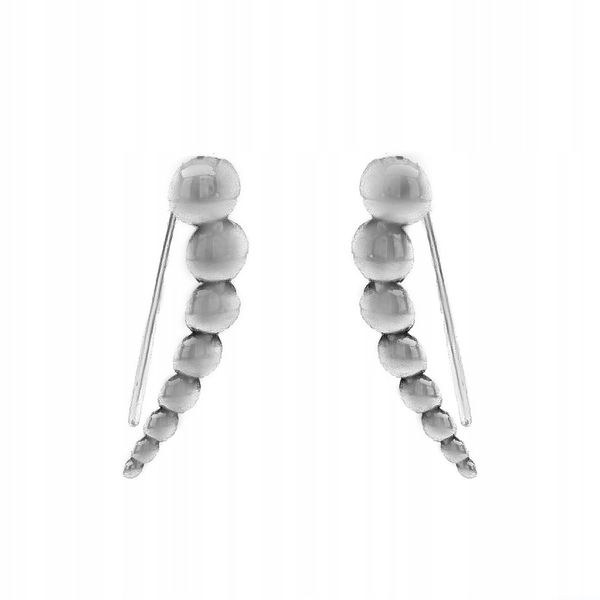 Nausznice srebrne pr. 925 zdjęcie 1