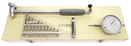 ŚREDNICÓWKA ZEGAROWA 50-160 50 - 160 0,01 CZUJNIK ZEGAROWY DO CYLINDRÓW na Arena.pl