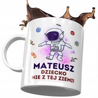 Dla Mateusza Kubek Na Urodziny Imieniny Prezent Z Nadrukiem Ze Zdjęciem