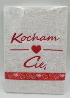 ręcznik 50 x 100 cm KOCHAM CIĘ