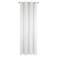 Firana gotowa na przelotkach LUCY 140x250 Eurofirany kremowy