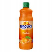 SUNQUICK MANDARIN koncentrat o smaku MANDARYNKA DODATEK DO NAPOJU 700 ML