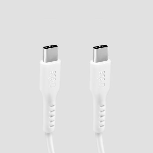 kabel przewód usb-c pd 25w 1 m - biały na Arena.pl