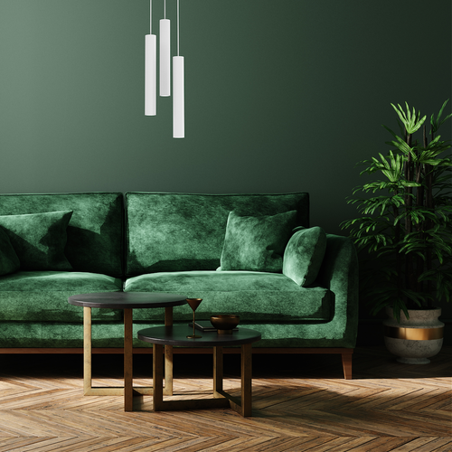 Lampa wisząca Hudson Biały 3xGU10 na Arena.pl