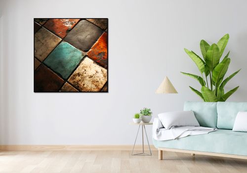 Plakat 100x100cm Ceramiczna Kompozycja na Arena.pl