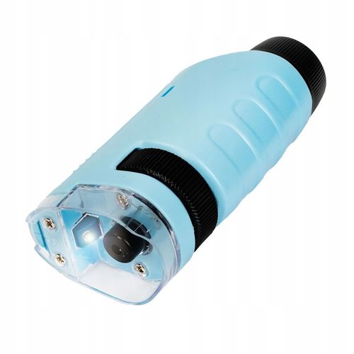 MIKROSKOP EDUKACYJNY KIESZONKOWY DLA DZIECI LABORATORIUM 120x 60x PRZENOŚNY na Arena.pl