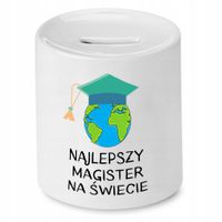 Dla Magistra Skarbonka Na Prezent Na Urodziny Z Nadrukiem Ze Zdjęciem