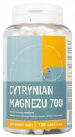 NANGA CYTRYNIAN MAGNEZU MAGNEZ 700mg 100kaps  pomoc STRES NERWY REGENERACJA
