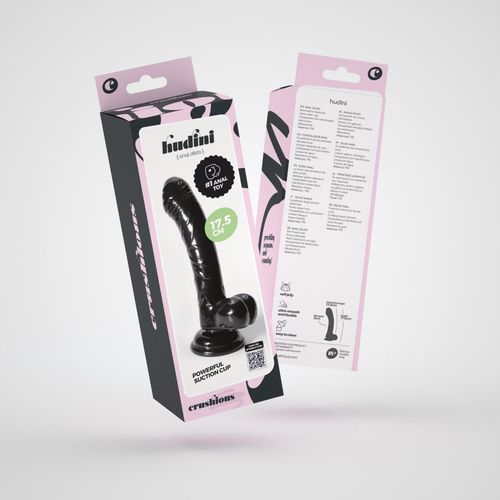 Crushious Hudini Jelly Anal Dildo Black na Arena.pl