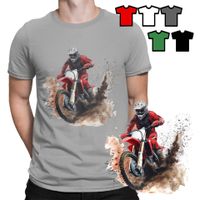 KOSZULKA T-SHIRT MĘSKI - DLA MOTOCYKLISTY NA MOTOCYKL MOTOR ŻUŻEL - XL