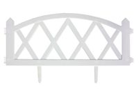 Płotek ogrodowy 2,3 mb biały