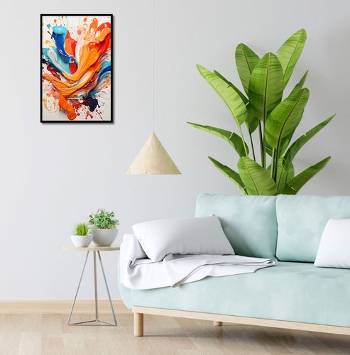 Plakat 40x60cm Taneczne Fale na Arena.pl