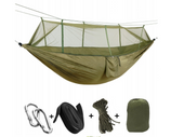 HAMAK TURYSTYCZNY Z MOSKITIERĄ SURVIVALOWY 260x140