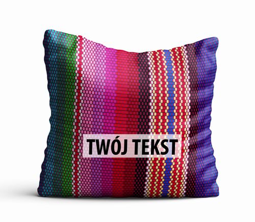 Poduszka Dekoracyjna RÓŻNE  z Twoim napisem R05 na Arena.pl
