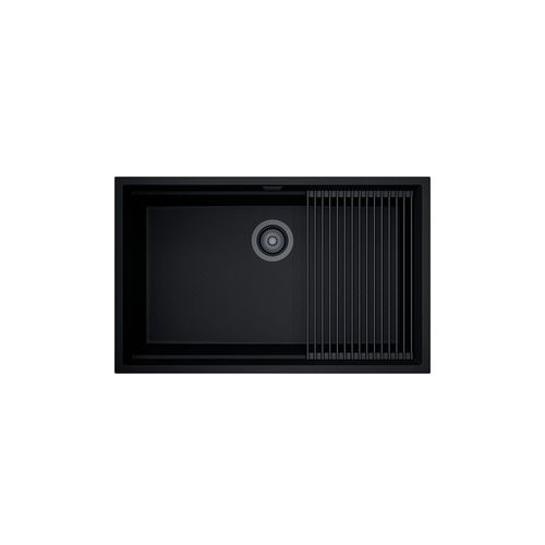 Zlewozmywak GLOBALO Miralio 80.1 Black/BL Mat na Arena.pl