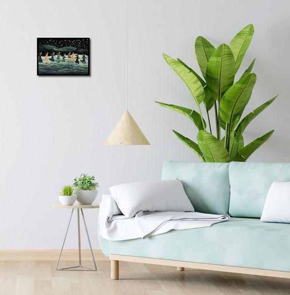 Plakat 35x25cm Nocna Procesja zdjęcie 4