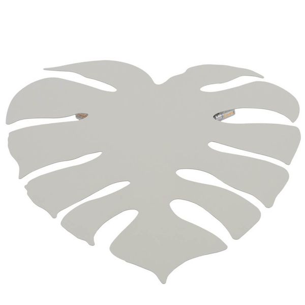 Kinkiet naścienny do przedpokoju Monstera 5946 liść loftowy beżowy zdjęcie 5