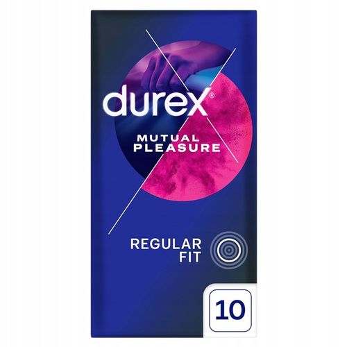 Durex Mutual Pleasure prezerwatywy z wypustkami opóźniające wytrysk 10 szt. na Arena.pl